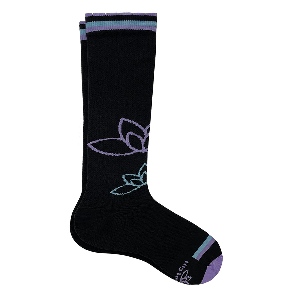 Om Black Compression Socks – Lily Trotters