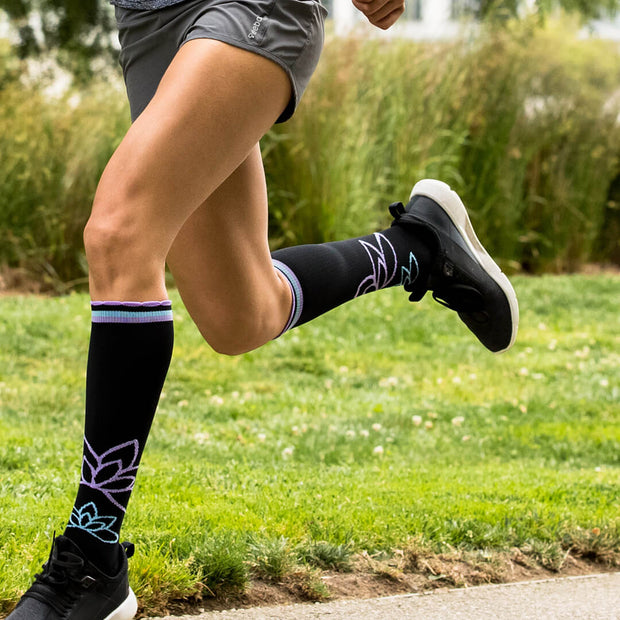 Om Compression Socks | With a Nod to Ancient Art of Healing – Lily Trotters